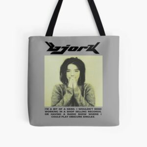 Bjork Music Nerd Fan Tote Bag