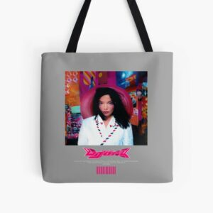 Bjork Post Album Cover Art Tote Bag