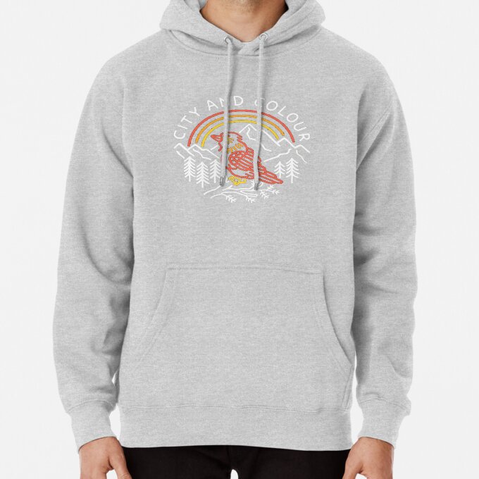 City and Colour Heritage Album Artwork Vintage Hoodie