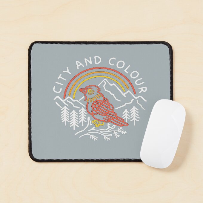 City and Colour Heritage Circle Graphic Mouse Pad