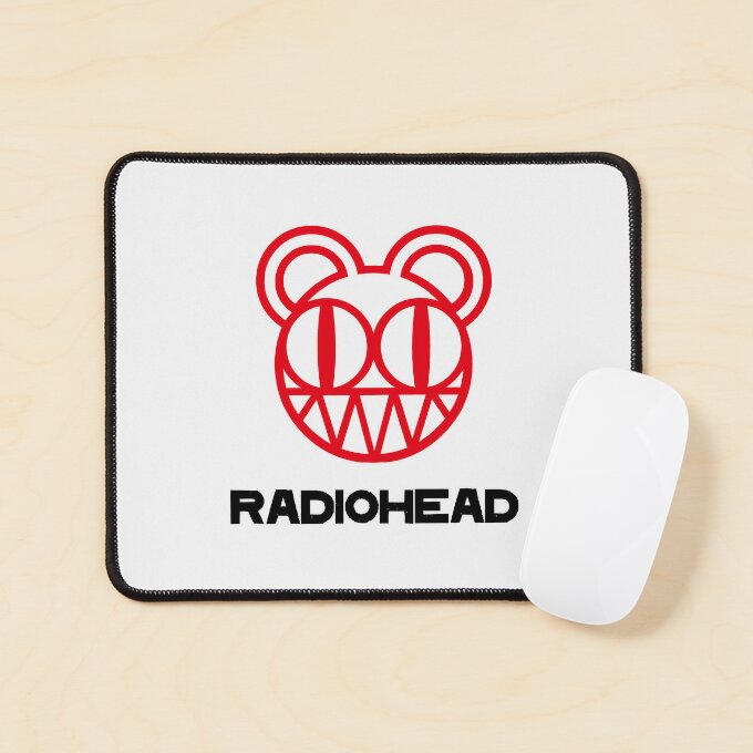 Genuine Radiohead Collectible Logo Mouse Pad