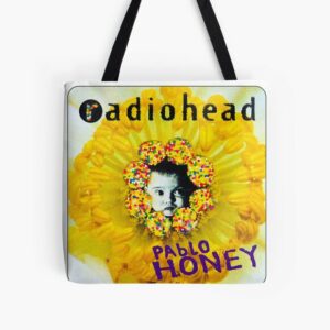 Quirky Mouse Character Illustration Tote Bag