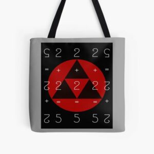 Radiohead Abstract Number Art Tote Bag