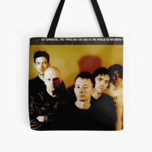 Radiohead Album Art Number 0005 Poster Tote Bag