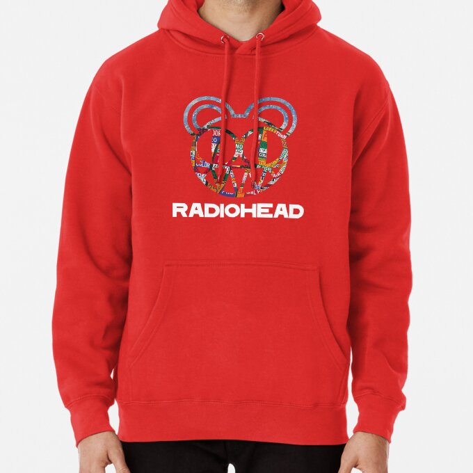 Radiohead Album Artwork Collage Hoodie RH215