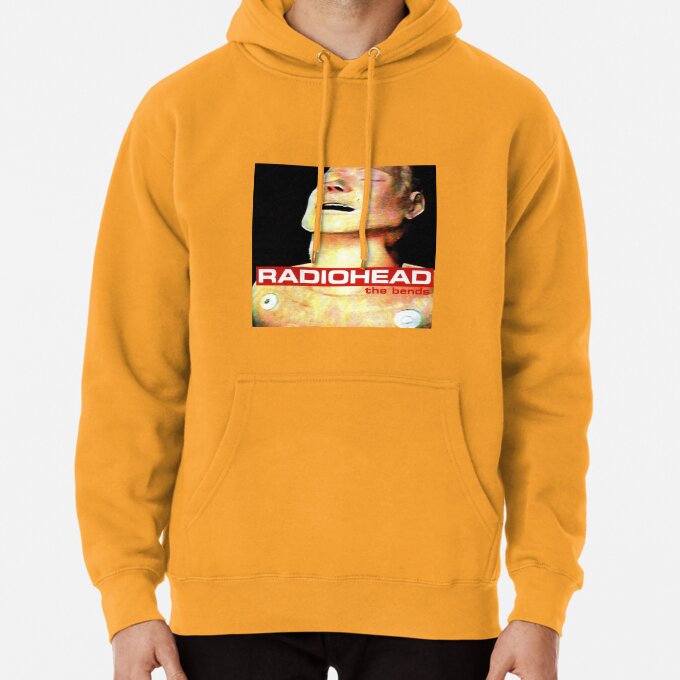Radiohead Album Covers Man Portrait Hoodie