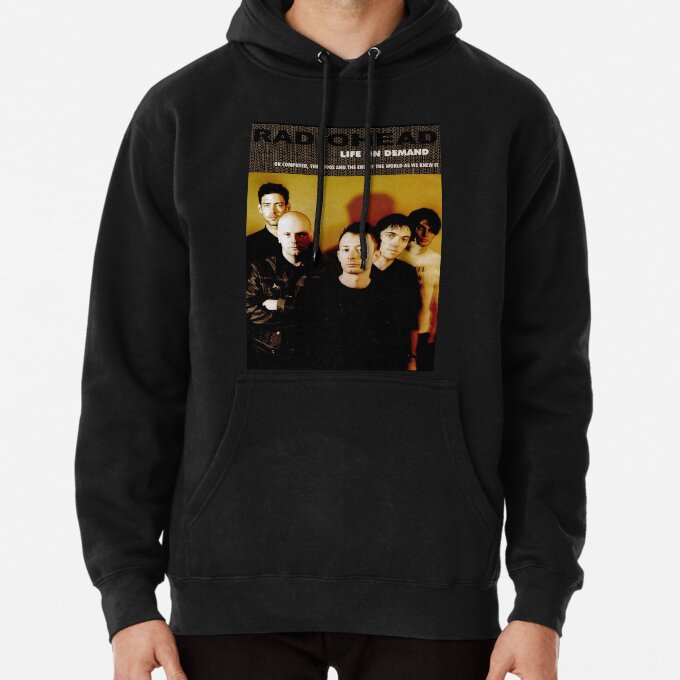 Radiohead Albums Minimalist Poster Hoodie