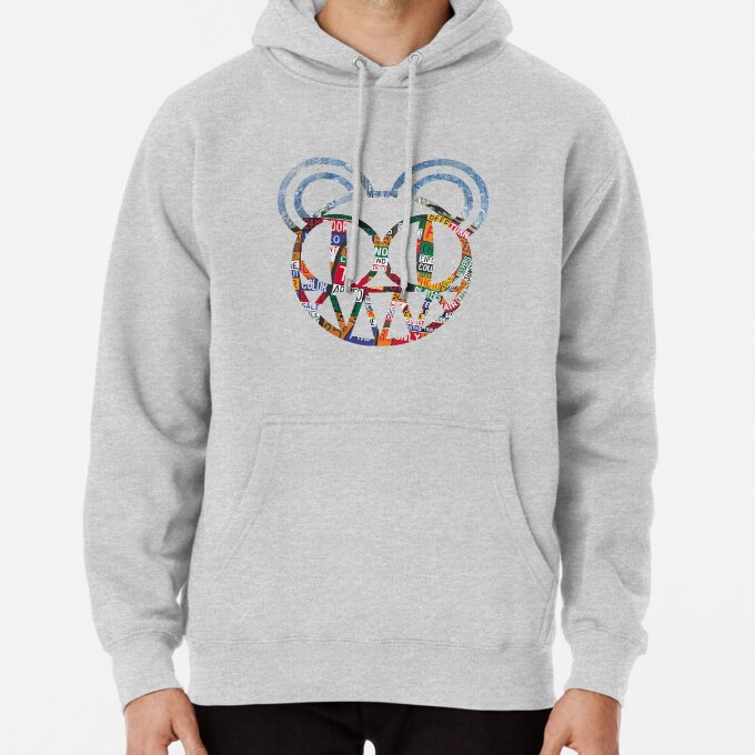Radiohead Art Design Classic Rock Band Hoodie RH112