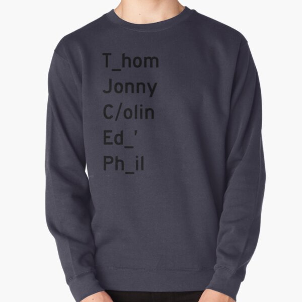 Radiohead Band Member Portraits Sweatshirt
