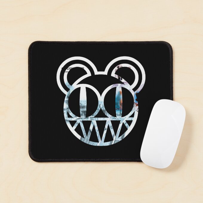 Radiohead Band Portrait Photo Mouse Pad