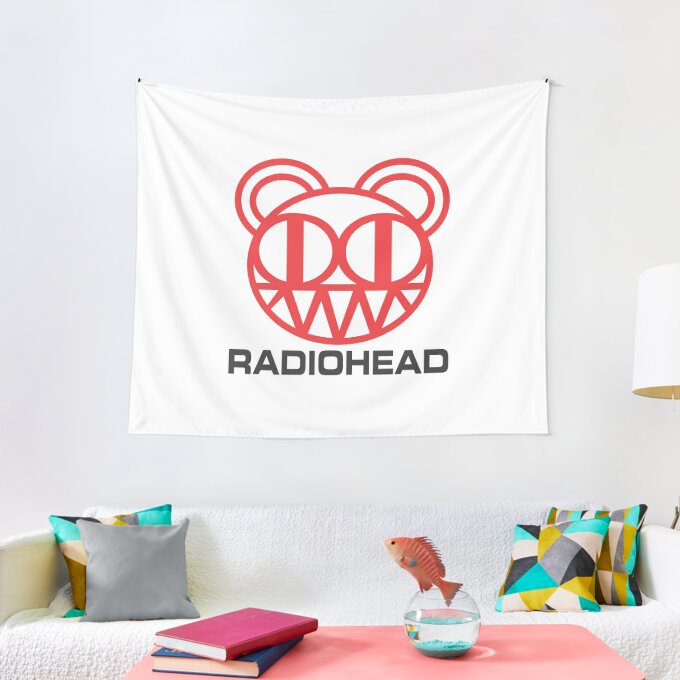 Radiohead Band Wall Art Tapestry
