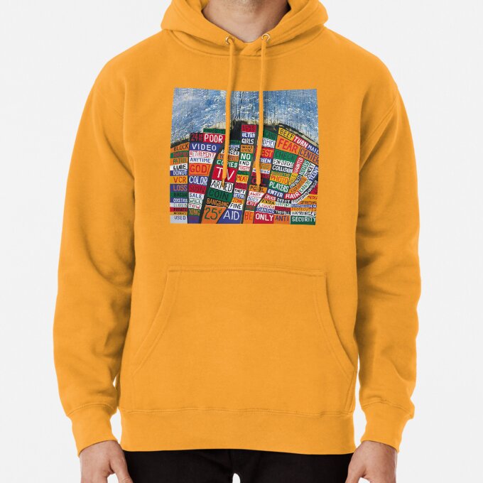 Radiohead Best Hit Songs Lyrics Hoodie RH134