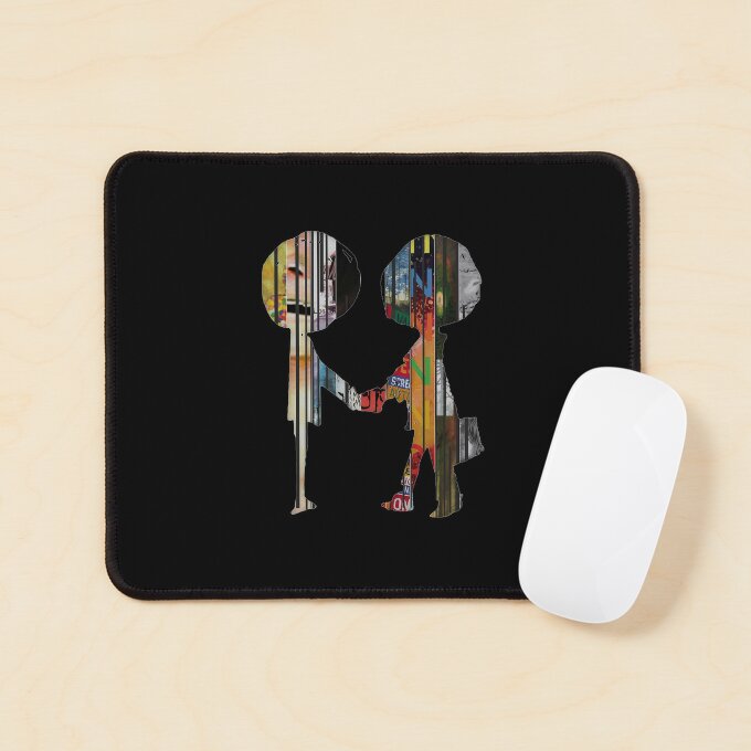 Radiohead Best Hits and Albums Mouse Pad