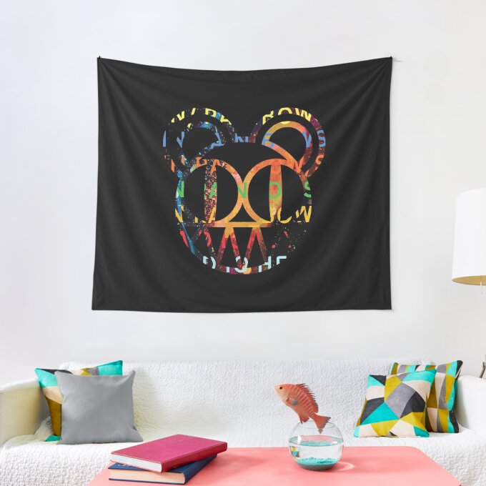 Radiohead British Band Wall Decor Tapestry