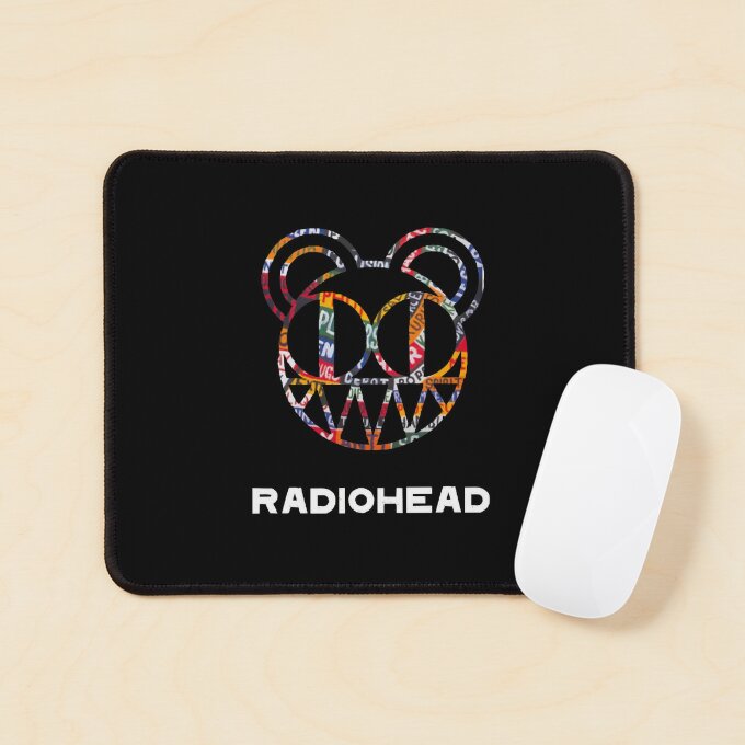 Radiohead Classic Alternative Rock Band Mouse Pad