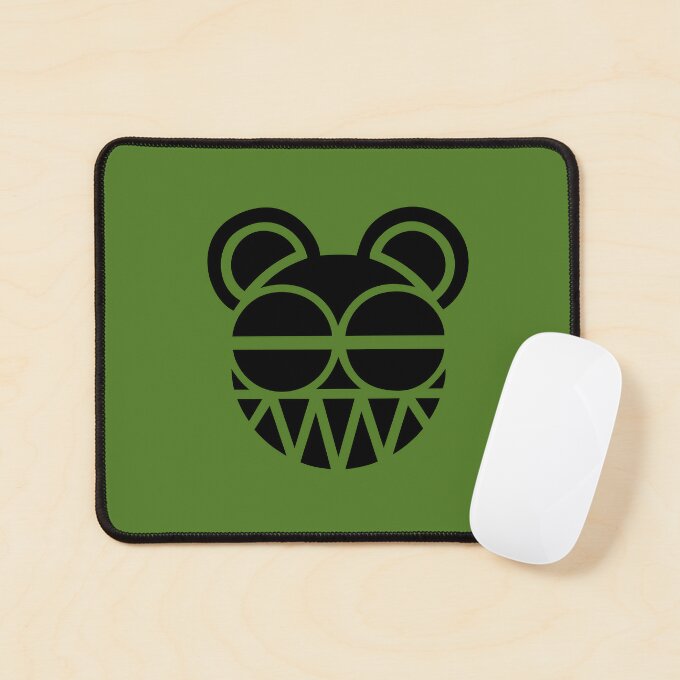 Radiohead Classic Rock Band Logo Mouse Pad