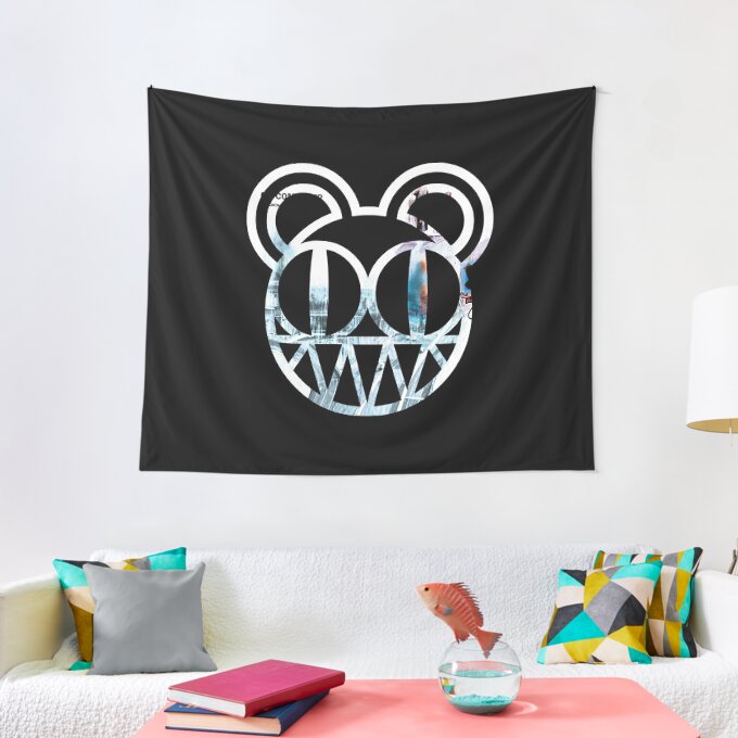 Radiohead Classic Rock Band Wall Art Tapestry