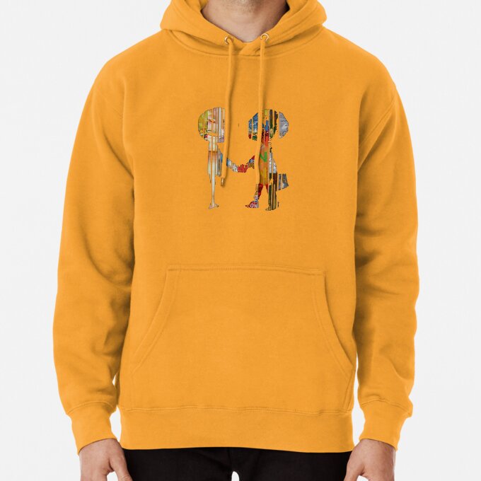 Radiohead Computer Glitch Artwork Hoodie