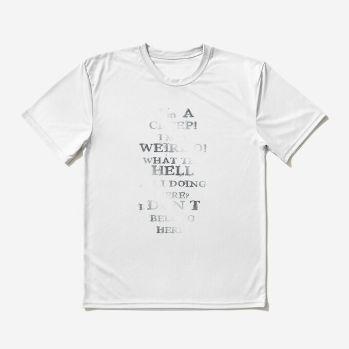 Radiohead Creep Lyrics T-Shirt RH197