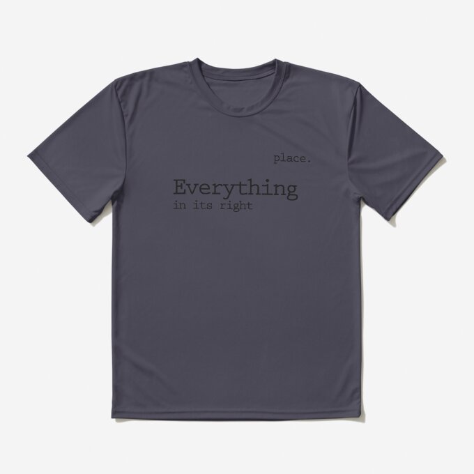 Radiohead Lyrics T-Shirt RH160