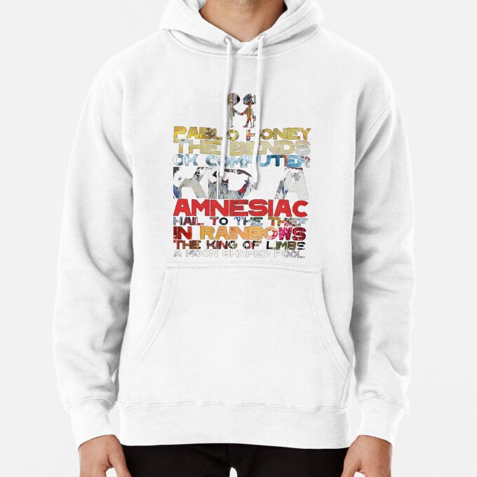 Radiohead Studio Album Covers Collage Hoodie RH132