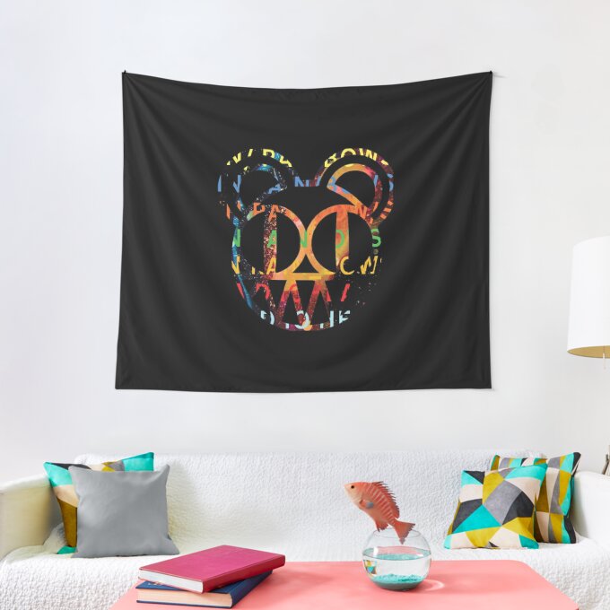 Radiohead The Bends 90s Grunge Album Art Tapestry