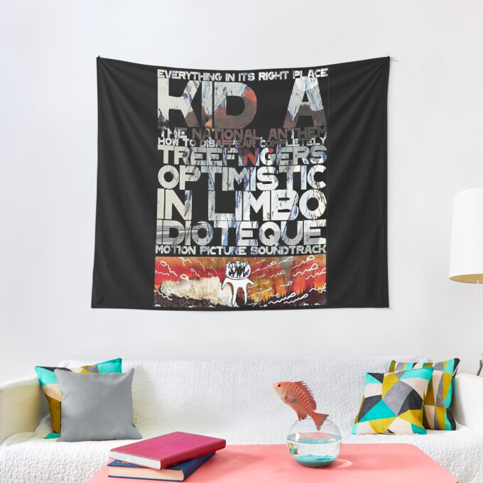 Vintage Broadcast Radio Tapestry